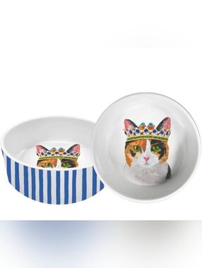 Princess Grace Cat Bowl 5.5"